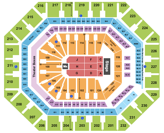 Footprint Center Jerry Seinfeld Seating Chart